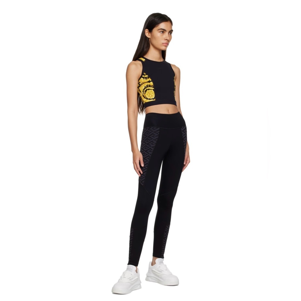 Black Versace Leggings